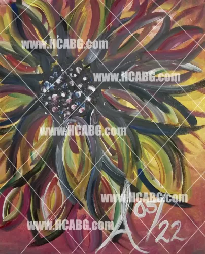 Colorful Flower Fractal