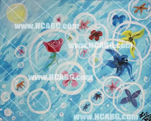 Flower Bubbles