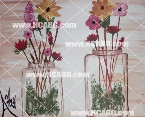 Flowers in Jars