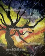 Rainbow Rotting Tree